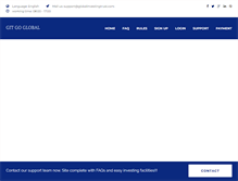 Tablet Screenshot of globalinvestingtrust.com
